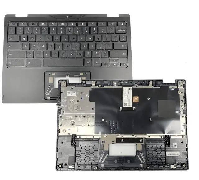 Alt view image 2 of 7 - Replacement for Acer Chromebook Spin CP511-2HT R752T R752TN Laptop Upper Top Cover Case Palmrest Keyboard Assembly Part 6B.H93N7.021 Black