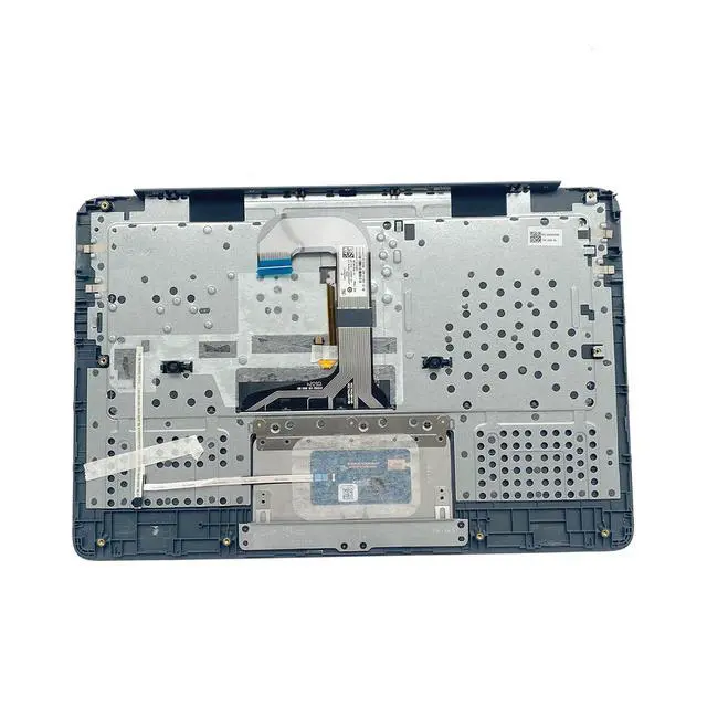 Alt view image 3 of 7 - L90460-001 Replacement for HP Chromebook 14 G6 CB14 G6 Laptop Upper Top Cover Case Palmrest Backlit US Keyboard Touchpad Assembly Part Black