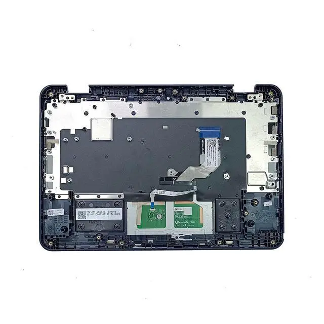Alt view image 3 of 7 - 5M11C86130 5M11C86131 5M11C86132 Replacement for Lenovo Windows 500W Gen3 Laptop Upper Top Cover Case Palmrest US Keyboard Touchpad Assembly Part NWW NWL