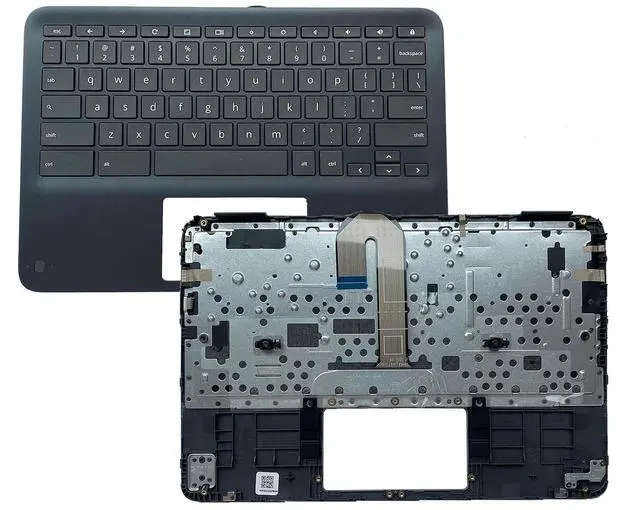Main image of L92214-001 Replacement for HP Chromebook x360 G3 EE 11 Laptop Cover Case Upper Top Palmrest Keyboard Assembly Part Non-WFC
