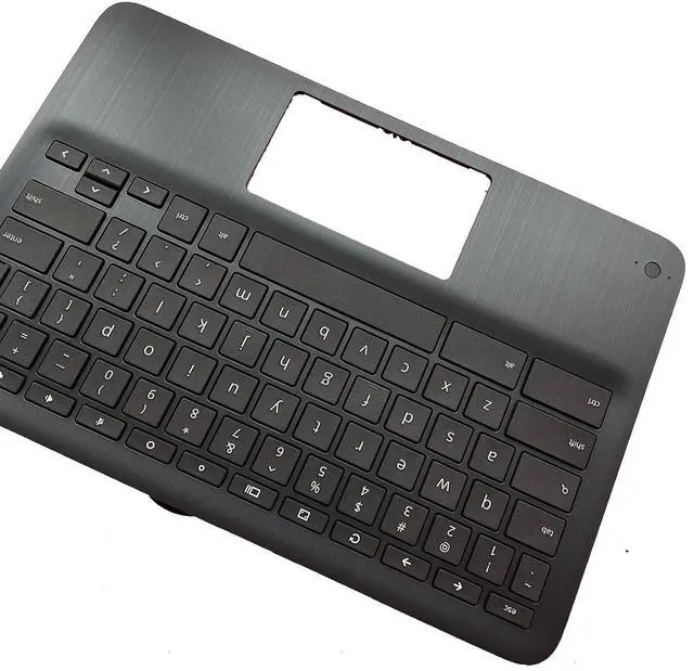 Alt view image 6 of 7 - L92214-001 Replacement for HP Chromebook x360 G3 EE 11 Laptop Cover Case Upper Top Palmrest Keyboard Assembly Part Non-WFC