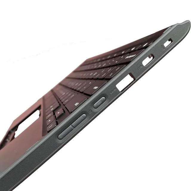 Alt view image 6 of 7 - Replacement for Lenovo 300e Chromebook 2nd Gen AST 82CE Laptop Upper Top Cover Case Palmrest Non-Backlight Keyboard Assembly Part Not-Camera 5CB0Z21541 Black