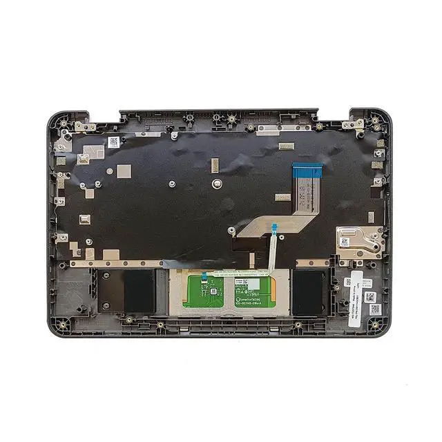 Alt view image 3 of 7 - 5M11H52901 Replacement for Lenovo 100E Chromebook Gen 3 Laptop Upper case Palmrest Assembly with Non-Backlit US Keyboard and Touchpad Black