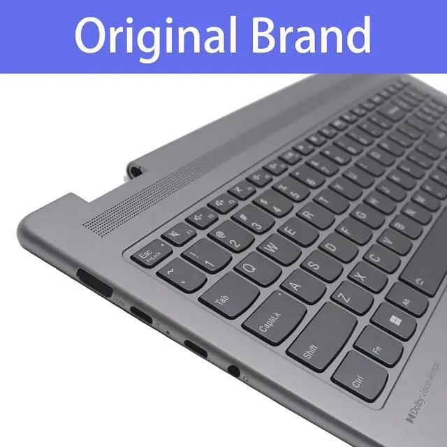 Alt view image 3 of 7 - 5CB1N96986 Replacement for Lenovo Yoga 716AHP9 2-in-1 Laptop Upper Top Cover Case Palmrest Backlit US Keyboard Assembly Part