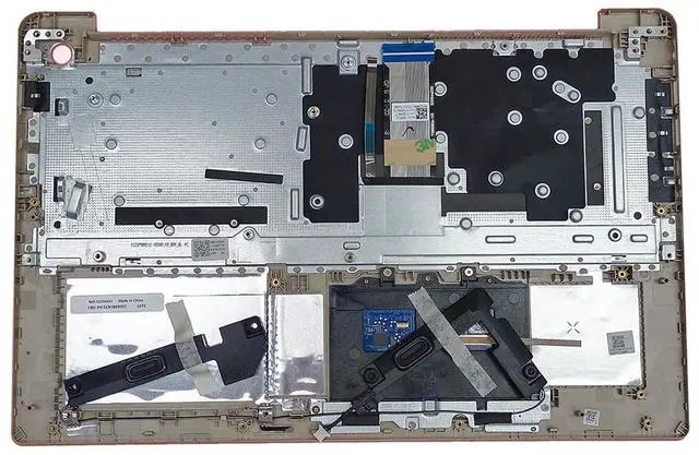 Alt view image 2 of 7 - Replacement for Lenovo Ideapad 3-15ADA6 3-15ITL6(82H8) 3-15ALC6 Laptop Upper Top Cover Case Palmrest Backlit US Keyboard Touchpad Assembly Part 5CB1B69007 Gold