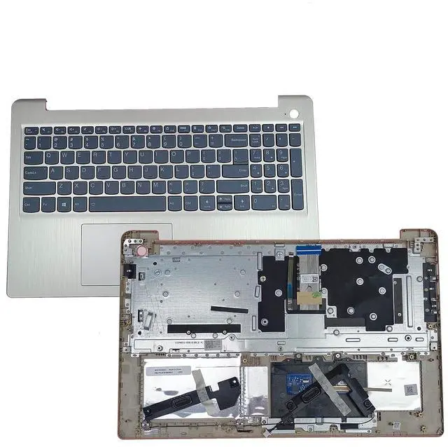 Alt view image 3 of 7 - Replacement for Lenovo Ideapad 3-15ADA6 3-15ITL6(82H8) 3-15ALC6 Laptop Upper Top Cover Case Palmrest Backlit US Keyboard Touchpad Assembly Part 5CB1B69007 Gold