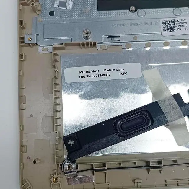 Alt view image 5 of 7 - Replacement for Lenovo Ideapad 3-15ADA6 3-15ITL6(82H8) 3-15ALC6 Laptop Upper Top Cover Case Palmrest Backlit US Keyboard Touchpad Assembly Part 5CB1B69007 Gold