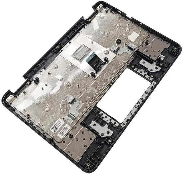 Alt view image 5 of 7 - Replacement for Dell Chromebook 11 3110 2in1 Laptop Upper Top Cover Case Palmrest Keyboard Assembly Part No-Camera-Hole 0CKY67 CKY67
