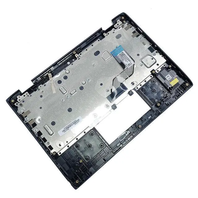 Alt view image 5 of 7 - Replacement for Lenovo Chromebook 500E 2th Laptop Upper Top Cover Case Palmrest Not-Backlit Keyboard Assembly Part 5CB0T79601 Black