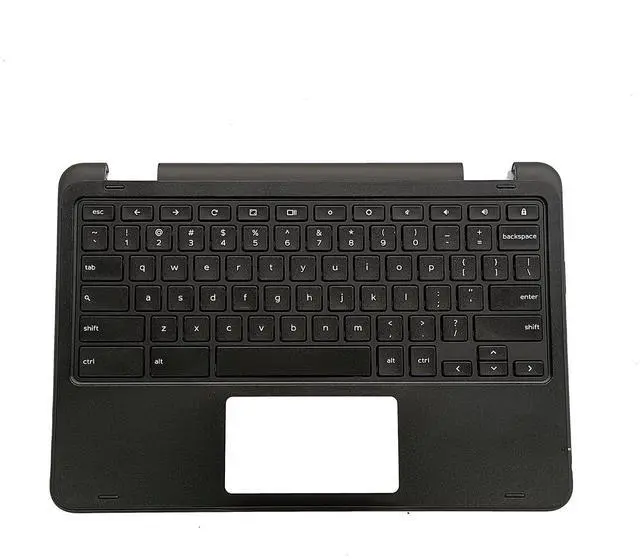 Main image of Replacement for Dell Chromebook 11 3189 Laptop Upper Top Cover Case Palmrest Not-Backlit Keyboard Assembly Part 0YFYX 00YFYX