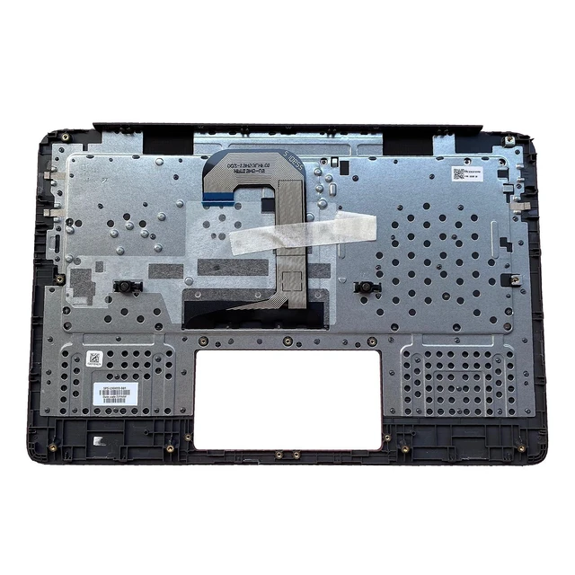 Alt view image 2 of 7 - Replacement for HP Chromebook 14 G6 CB14G6 CelN4000 15.6" Laptop Upper Case Palmrest Keyboard Assembly Part L90459-001