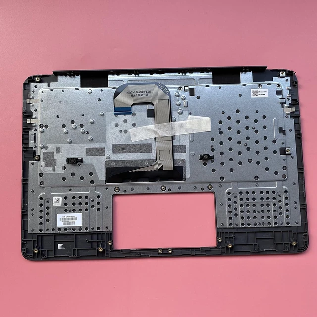 Alt view image 4 of 7 - Replacement for HP Chromebook 14 G6 CB14G6 CelN4000 15.6" Laptop Upper Case Palmrest Keyboard Assembly Part L90459-001