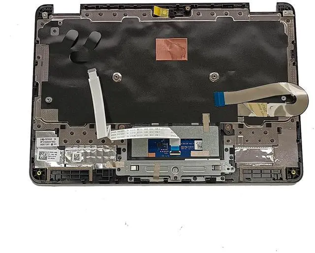 Alt view image 3 of 7 - 0R1976 R1976 Replacement for Dell Latitude 11 3120 2in1 Laptop Upper case Palmrest Assembly with Non-Backlit US Keyboard and Touchpad