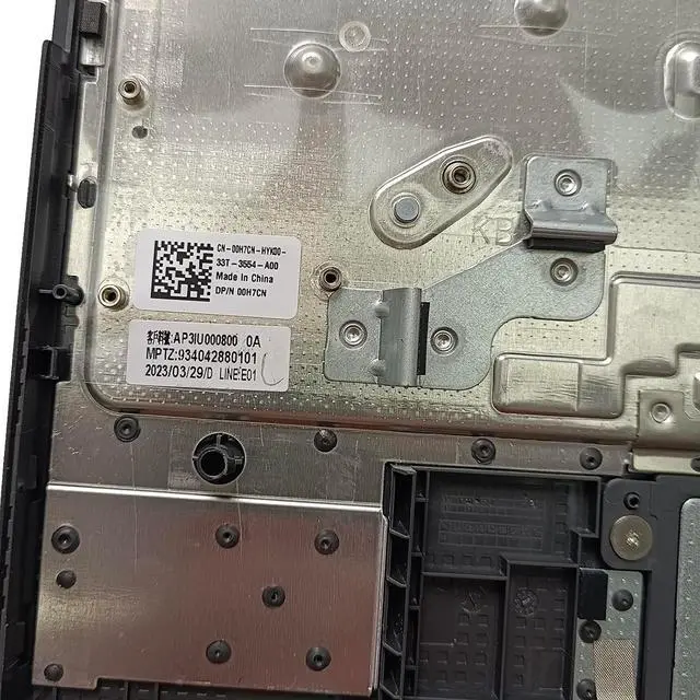 Alt view image 5 of 7 - Replacement for Dell Chromebook 11 3110Non-Touch Laptop Upper Top Cover Case Palmrest Keyboard Touchpad Assembly Part 00H7CN AP3IU000800
