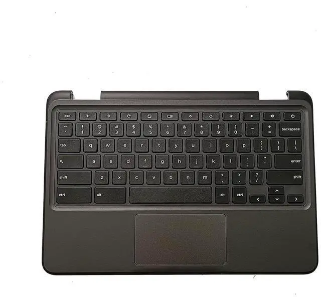 Main image of Replacement for Dell Chromebook 11 3110Non-Touch Laptop Upper Top Cover Case Palmrest Keyboard Touchpad Assembly Part 00H7CN AP3IU000800