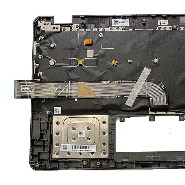 Alt view image 6 of 7 - Replacement for Lenovo 14e Chromebook Gen 2 82M1 82M2 Laptop Upper Top Cover Case Palmrest Not-Backlit US Keyboard Assembly Part 5M11C89153
