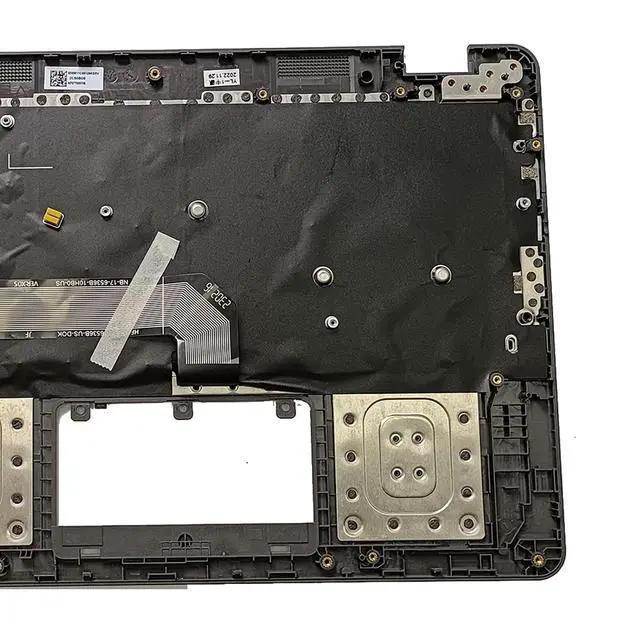 Alt view image 7 of 7 - Replacement for Lenovo 14e Chromebook Gen 2 82M1 82M2 Laptop Upper Top Cover Case Palmrest Not-Backlit US Keyboard Assembly Part 5M11C89153