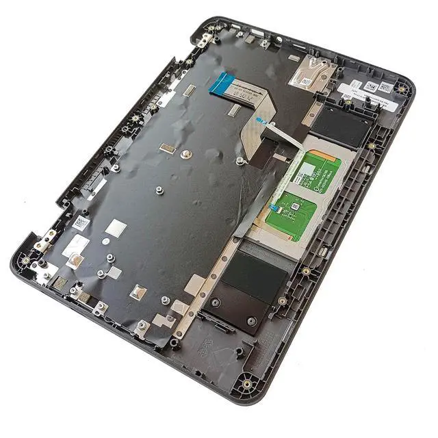 Alt view image 4 of 7 - 5M11H52901 Replacement for Lenovo 100E Chromebook Gen 3 Laptop Upper case Palmrest Assembly with Non-Backlit US Keyboard and Touchpad Black