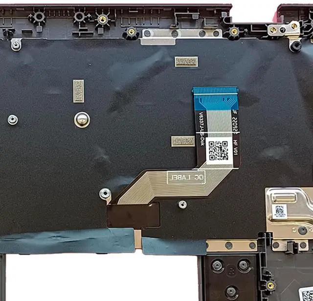 Alt view image 4 of 7 - Replacement for Lenovo Chromebook 100E 3th 82J7 82J8 WiFi Laptop Upper Top Cover Case Palmrest Keyboard Assembly Part 5M11C94663 Black