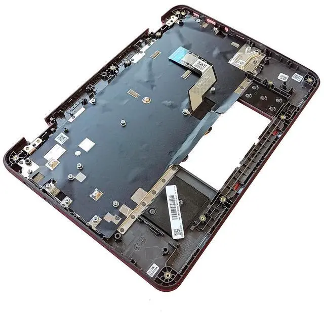 Alt view image 6 of 7 - Replacement for Lenovo Chromebook 100E 3th 82J7 82J8 WiFi Laptop Upper Top Cover Case Palmrest Keyboard Assembly Part 5M11C94663 Black