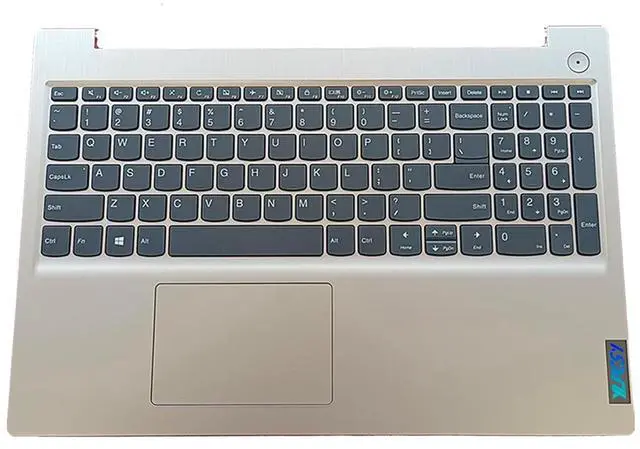 Main image of Replacement for Lenovo ideapad 3-15IIL05 81WE 3-15ITL05 81X8 Laptop Upper Top Cover Case Palmrest Not-Backlight Keyboard Touchpad Assembly Part SBB0X77935 5CB0X57656 5CB1D03627 Gold