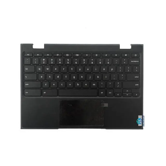 Alt view image 2 of 7 - 5CB1E21835 Replacement for Lenovo 100e Chromebook 2nd Gen MTK 2 82Q3 Laptop Upper Top Cover Case Palmrest US Keyboard Touchpad Assembly Part