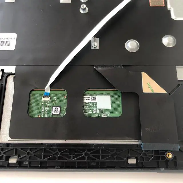 Alt view image 7 of 7 - Replacement for Lenovo 100e Chromebook 2nd Gen MTK 2 82Q3 Laptop Upper Top Cover Case Palmrest US Keyboard Touchpad Assembly Part 5CB1E21835