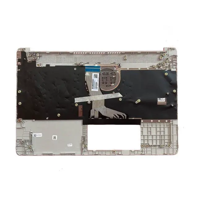 Alt view image 2 of 7 - Replacement for HP 15-DY 15-EF 15s-eq 15s-fq 15T-DY100 15Z-EF100 17-CA1022CY 14-dh1000 15 inch Laptop Upper Top Cover Case Palmrest Not-Backlit Keyboard Assembly Part L63578-001 Sliver