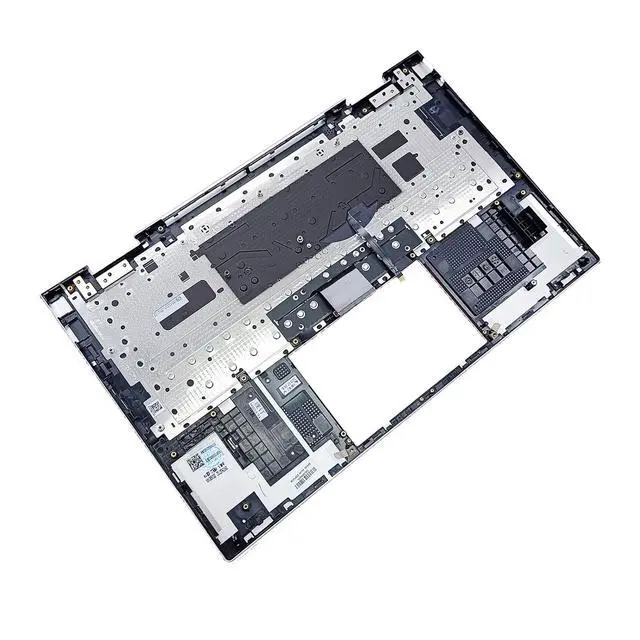 Alt view image 5 of 7 - N09669-001 Replacement for HP Envy X360 15-EW Laptop Upper Top Cover Case Palmrest Backlit US Keyboard Assembly Part Silver