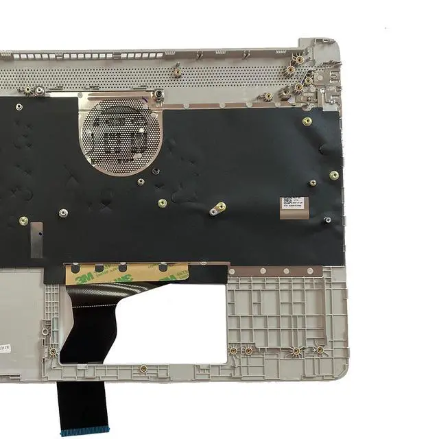Alt view image 7 of 7 - Replacement for HP 15-DY 15-EF 15s-eq 15s-fq 15T-DY100 15Z-EF100 17-CA1022CY 14-dh1000 15 inch Laptop Upper Top Cover Case Palmrest Not-Backlit Keyboard Assembly Part L63578-001 Sliver