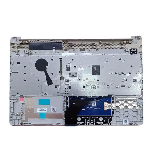 Alt view image 2 of 7 - L52154-001 Replacement for HP 15T-DW200 15T-DW300 15Z-GW000 15-DW3032CL 15T-DW 15-DW 15-GW 15s-du Laptop Upper Top Cover Case Palmrest Backlit US Keyboard Touchpad Assembly Part Sliver