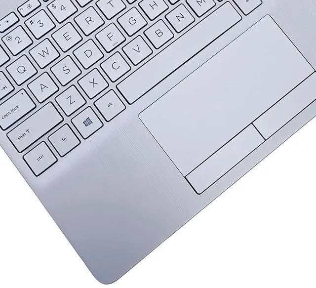 Alt view image 7 of 7 - L52154-001 Replacement for HP 15T-DW200 15T-DW300 15Z-GW000 15-DW3032CL 15T-DW 15-DW 15-GW 15s-du Laptop Upper Top Cover Case Palmrest Backlit US Keyboard Touchpad Assembly Part Sliver