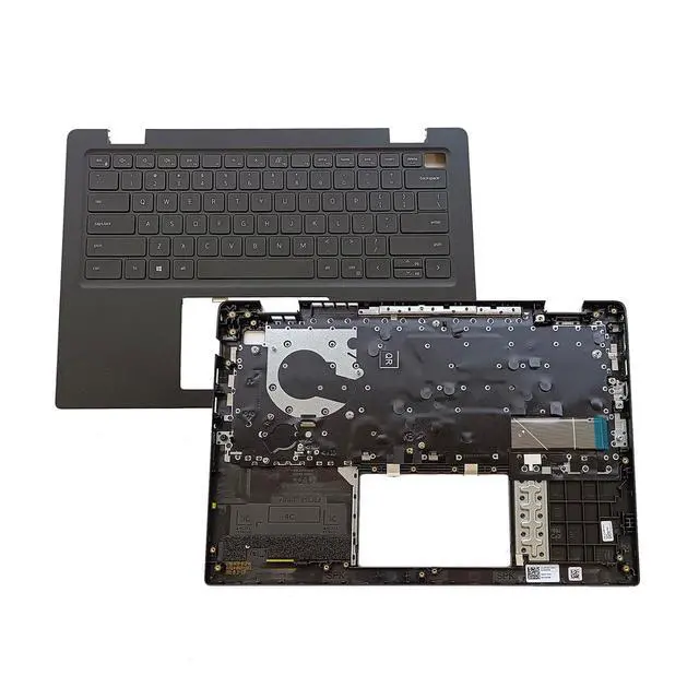 Alt view image 3 of 7 - 02RM93 2RM93 04PX9K 4PX9K Replacement for Dell Latitude 14 3420 E3420 Laptop Upper Top Cover Case Palmrest Not-Backlit US Keyboard Assembly Part Black