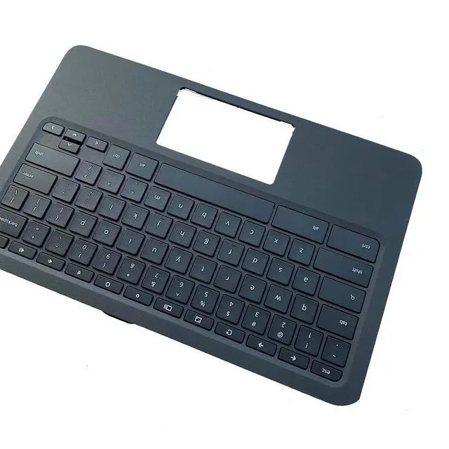 Alt view image 4 of 7 - Replacement for HP Chromebook 11A-NB0013DX 11A-NB0047NR NB Laptop Upper Top Cover Case Palmrest Keyboard Assembly Part L99855-001