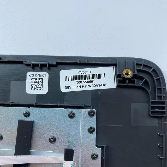 Alt view image 3 of 7 - Replacement for HP Chromebook 11A-NB0013DX 11A-NB0047NR NB Laptop Upper Top Cover Case Palmrest Keyboard Assembly Part L99855-001