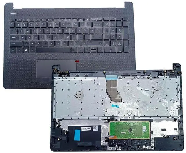 Main image of 925008-001 AP204000E00 Replacement for HP 15T-BR000 15T-BS 15Z-BW 15-BS 15-BW 15G-BR 15G-BX 15-BS020WM 15.6" Laptop Upper case Palmrest Assembly with Non-Backlit US Keyboard and Touchpad