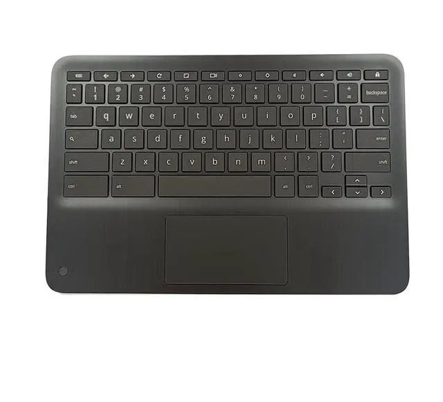 Main image of Replacement for HP Chromebook x360 G3 EE 11 Laptop Upper Top Cover Case Palmrest Keyboard Touchpad Assembly Part Non-WFC L92214-001