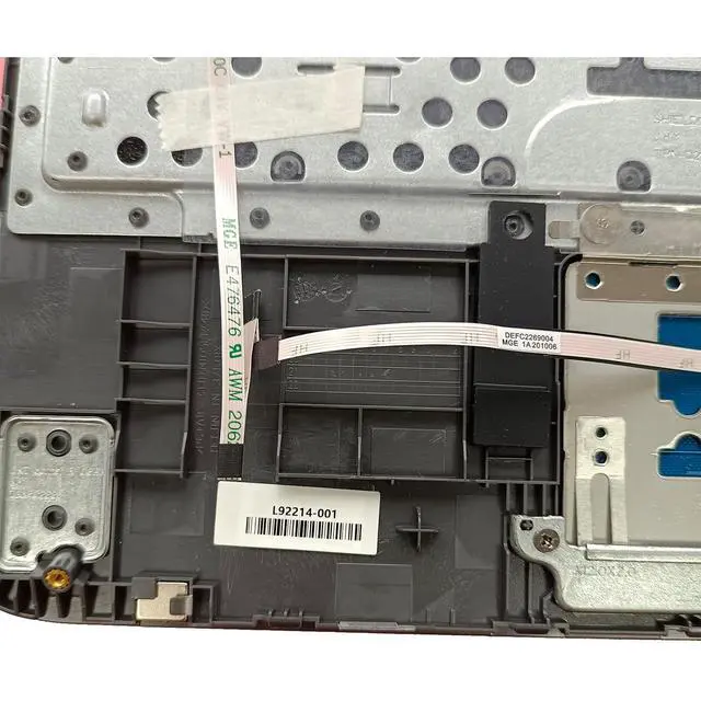 Alt view image 5 of 7 - Replacement for HP Chromebook x360 G3 EE 11 Laptop Upper Top Cover Case Palmrest Keyboard Touchpad Assembly Part Non-WFC L92214-001