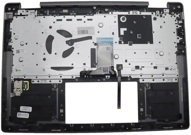 Alt view image 5 of 7 - 5CB1N97636 Replacement for Lenovo Yoga 7 2-in-1 14IML9 Laptop Upper Top Cover Case Palmrest Backlit US Keyboard Assembly Part