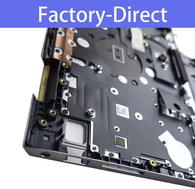 Alt view image 4 of 7 - 06P0TG 6P0TG Replacement for Dell Inspiron 15Pro 5510 5515 Laptop Upper Top Cover Case Palmrest US Keyboard Assembly Part