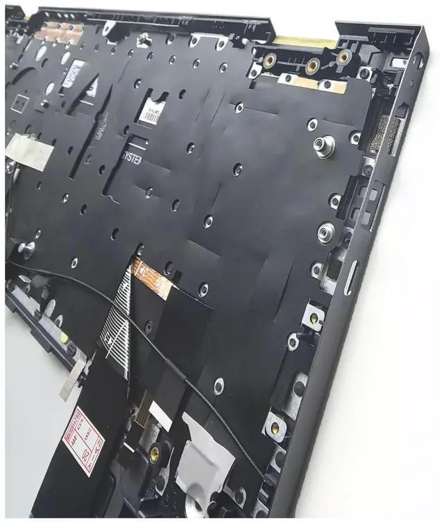 Alt view image 7 of 7 - 06P0TG 6P0TG Replacement for Dell Inspiron 15Pro 5510 5515 Laptop Upper Top Cover Case Palmrest US Keyboard Assembly Part