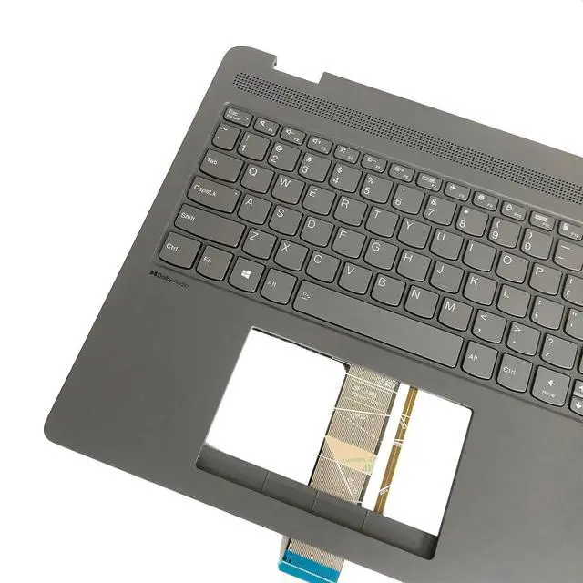 Alt view image 5 of 7 - Replacement for Lenovo Flex 5 16IAU7 82R8 5 16ALC7 82RA Laptop Upper Top Cover Case Palmrest Backlit US Keyboard Assembly Part 5CB1H80075 460.0NF05.0002