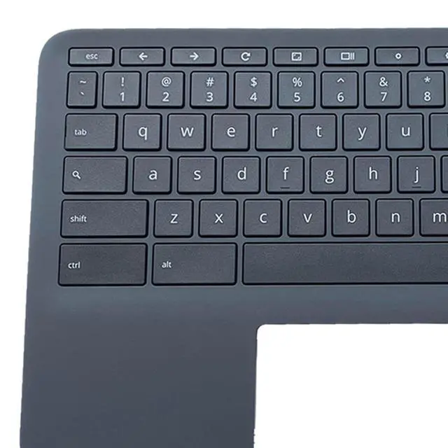 Alt view image 4 of 7 - Replacement for HP Chromebook 11 G8 EE Laptop Upper Top Cover Case Palmrest Keyboard Assembly Part L90339-001