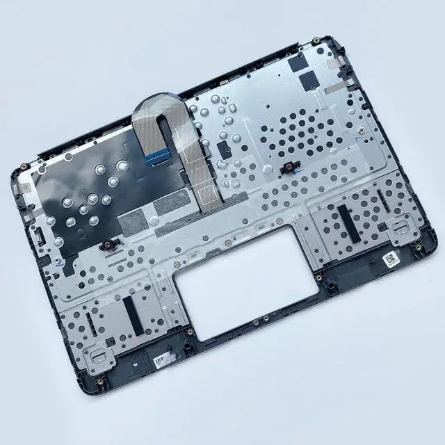 Alt view image 6 of 7 - Replacement for HP Chromebook 11 G8 EE Laptop Upper Top Cover Case Palmrest Keyboard Assembly Part L90339-001