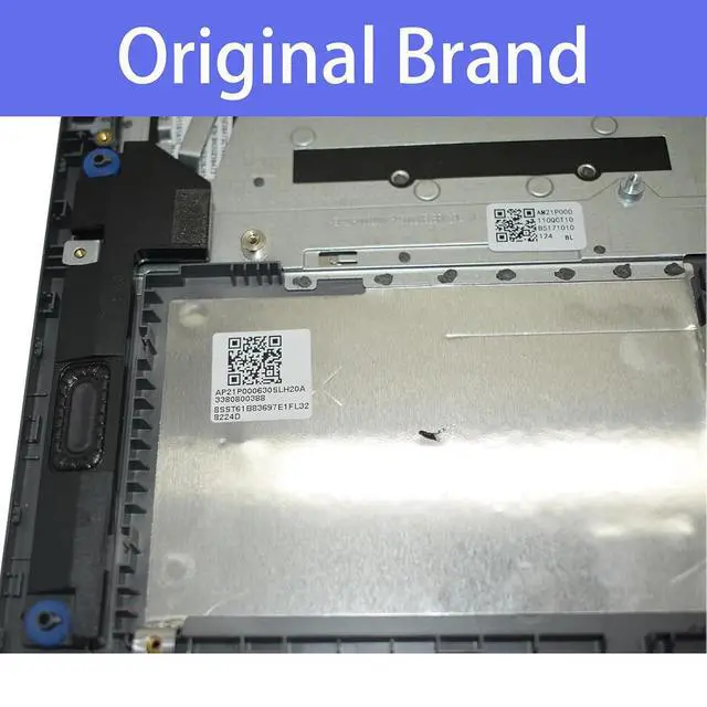 Alt view image 3 of 7 - 5CB1B69155 Replacement for Lenovo ideapad 3-15ITL6 Laptop Upper Top Cover Case Palmrest Not-Backlit US Keyboard Touchpad Assembly Part
