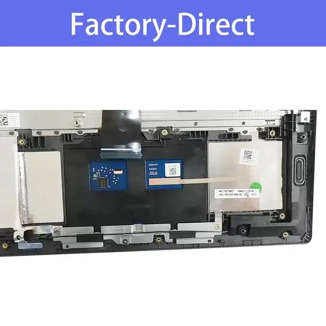 Alt view image 4 of 7 - 5CB1B69155 Replacement for Lenovo ideapad 3-15ITL6 Laptop Upper Top Cover Case Palmrest Not-Backlit US Keyboard Touchpad Assembly Part
