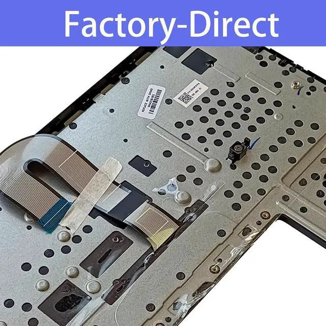 Alt view image 4 of 7 - Replacement for HP Chromebook 11MK G9 EE Laptop Upper Top Cover Case Palmrest Keyboard Assembly Part M44258-001 Black