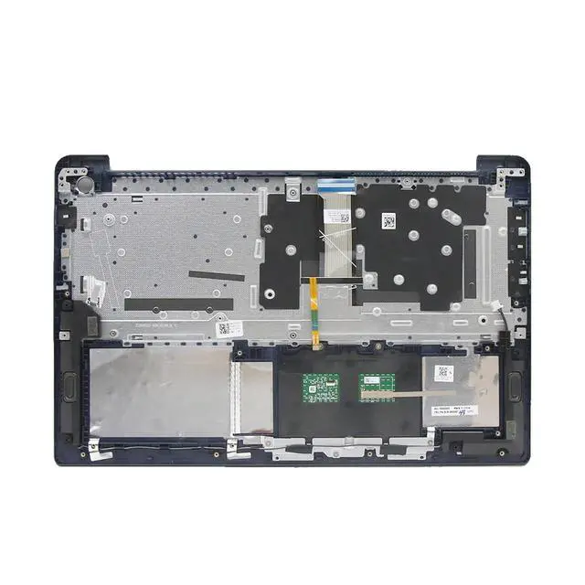 Alt view image 3 of 7 - Replacement for Lenovo ideapad 3-15ITL6 3-15ALC6 Laptop Upper Top Cover Case Palmrest Backlit Keyboard Touchpad Assembly Part 5CB1B62097 Blue