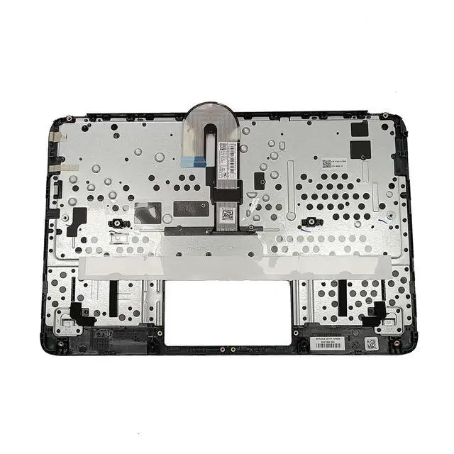Alt view image 2 of 7 - Replacement for HP Chromebook 11 G9 EE Laptop Upper Top Cover Case Palmrest Keyboard Assembly Part M47382-001