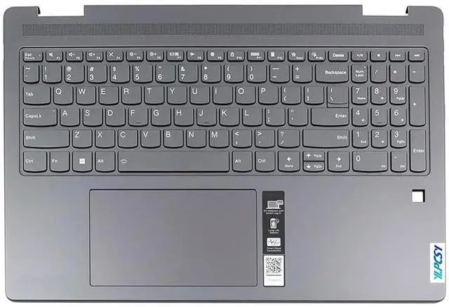 Main image of 5CB1L31865 Replacement for Lenovo Yoga 7-16 IRL8 Laptop Upper Top Cover Case Palmrest US Keyboard Assembly Touchpad Part